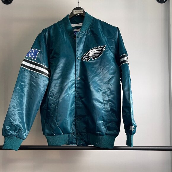 Starter Philadelphia Eagles satin jacket size S or M or 3XL - Picture 1 of 9